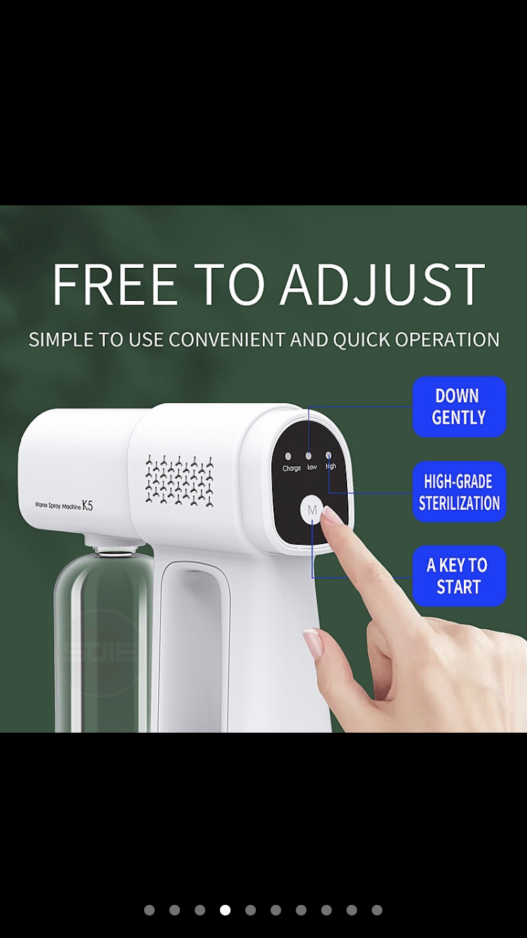 Máy phun sát khuẩn tích hợp tia UV
