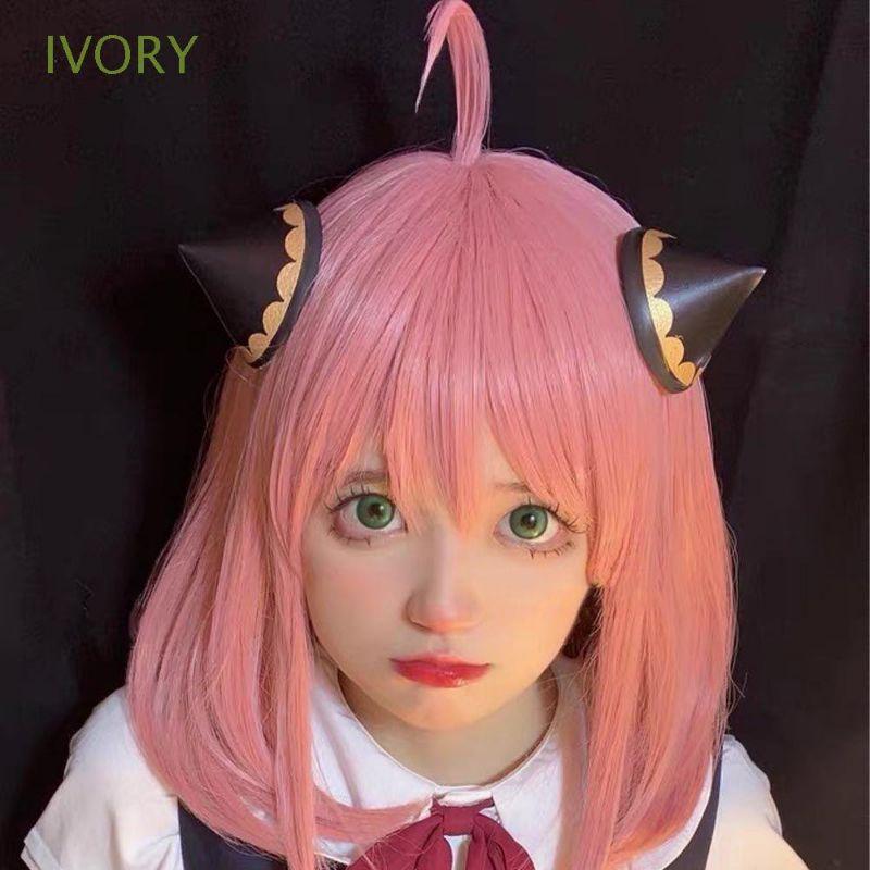 [Sẵn] Wig/tóc giả Anya - Spy x Family màu hồng [Miu Cosplay