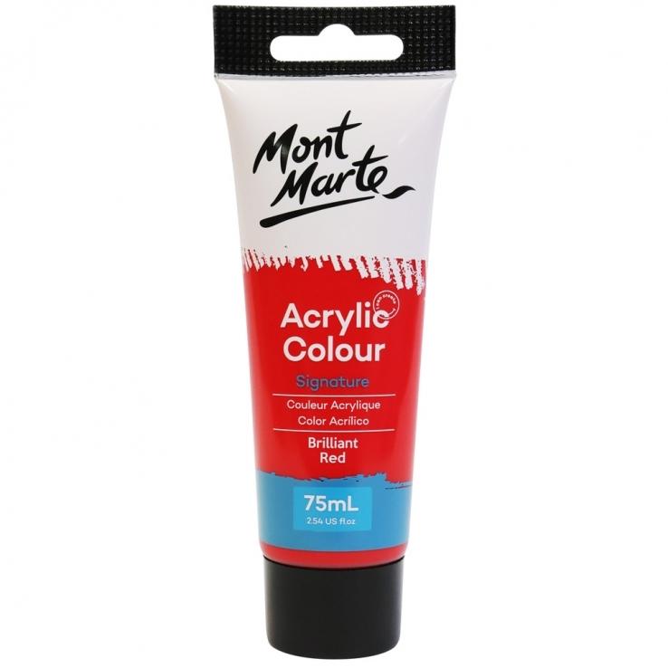 Màu Acrylic Mont Marte 75 ML MSCH7510 - Màu Brilliant Red