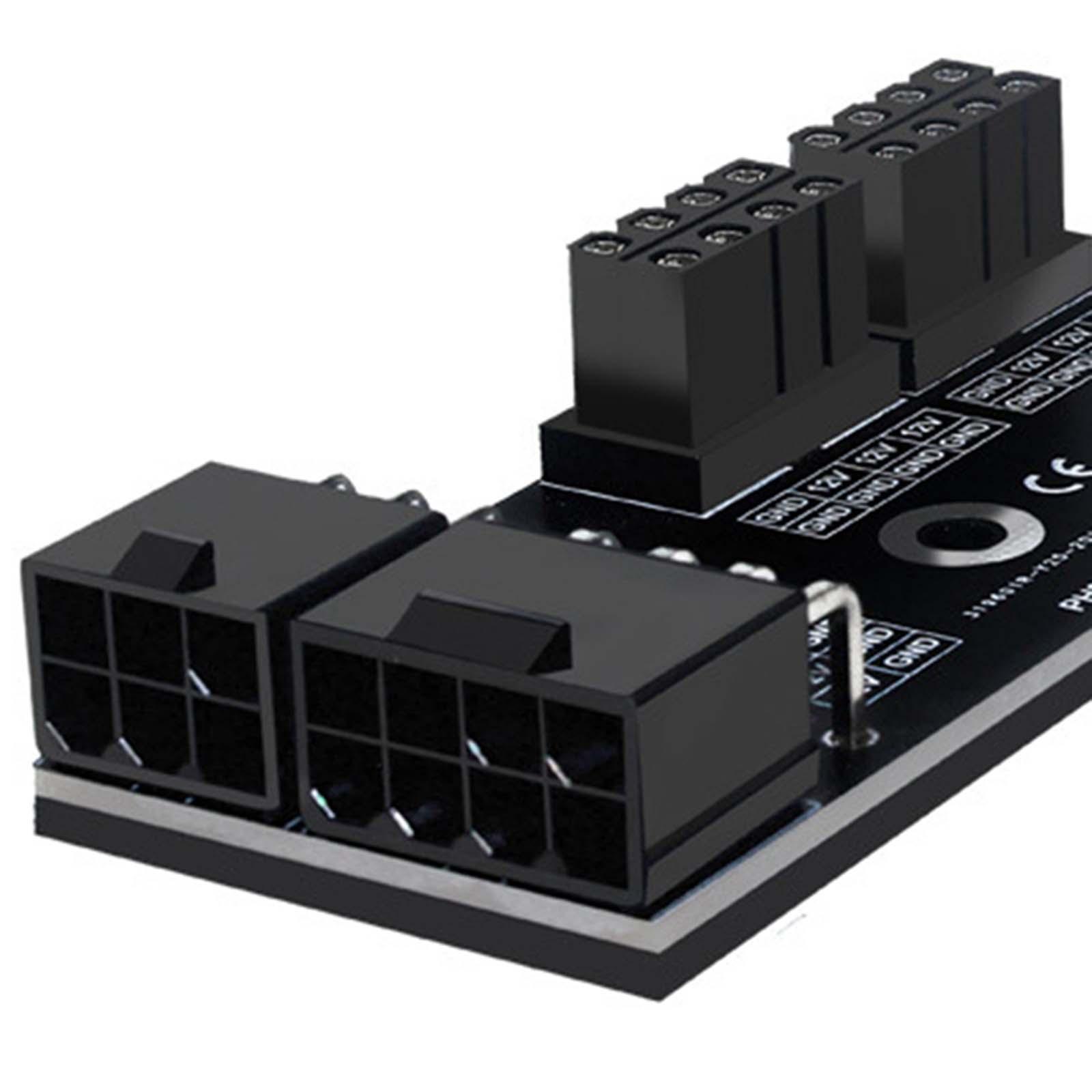 GPU Graphics Card 8p+8p Cable Steering Connector Board 6+8p 8+8P