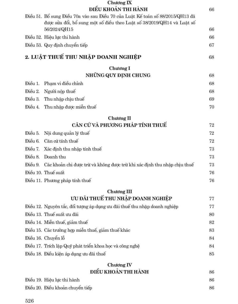 Sách Hệ Thống Các Văn Bản Pháp Luật Về Thuế Và Kế Toán (Hiện Hành) - V2659TA