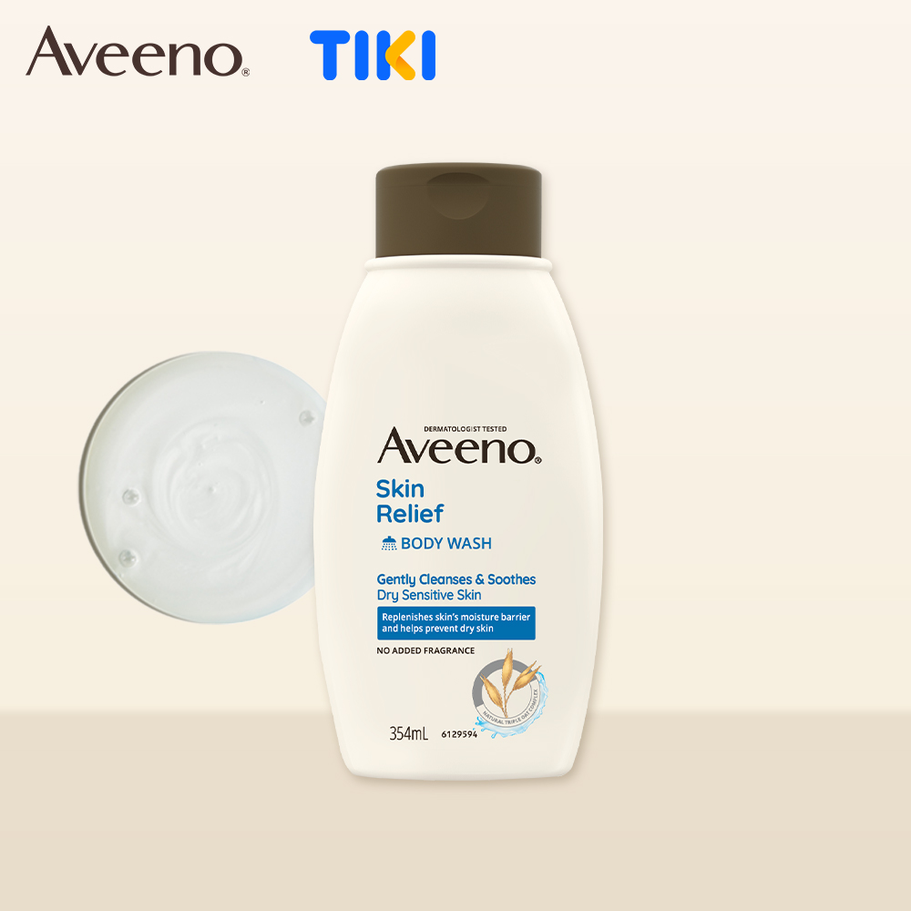Sữa tắm làm dịu da nhạy cảm, khô ngứa Aveeno Skin Relief 354ml