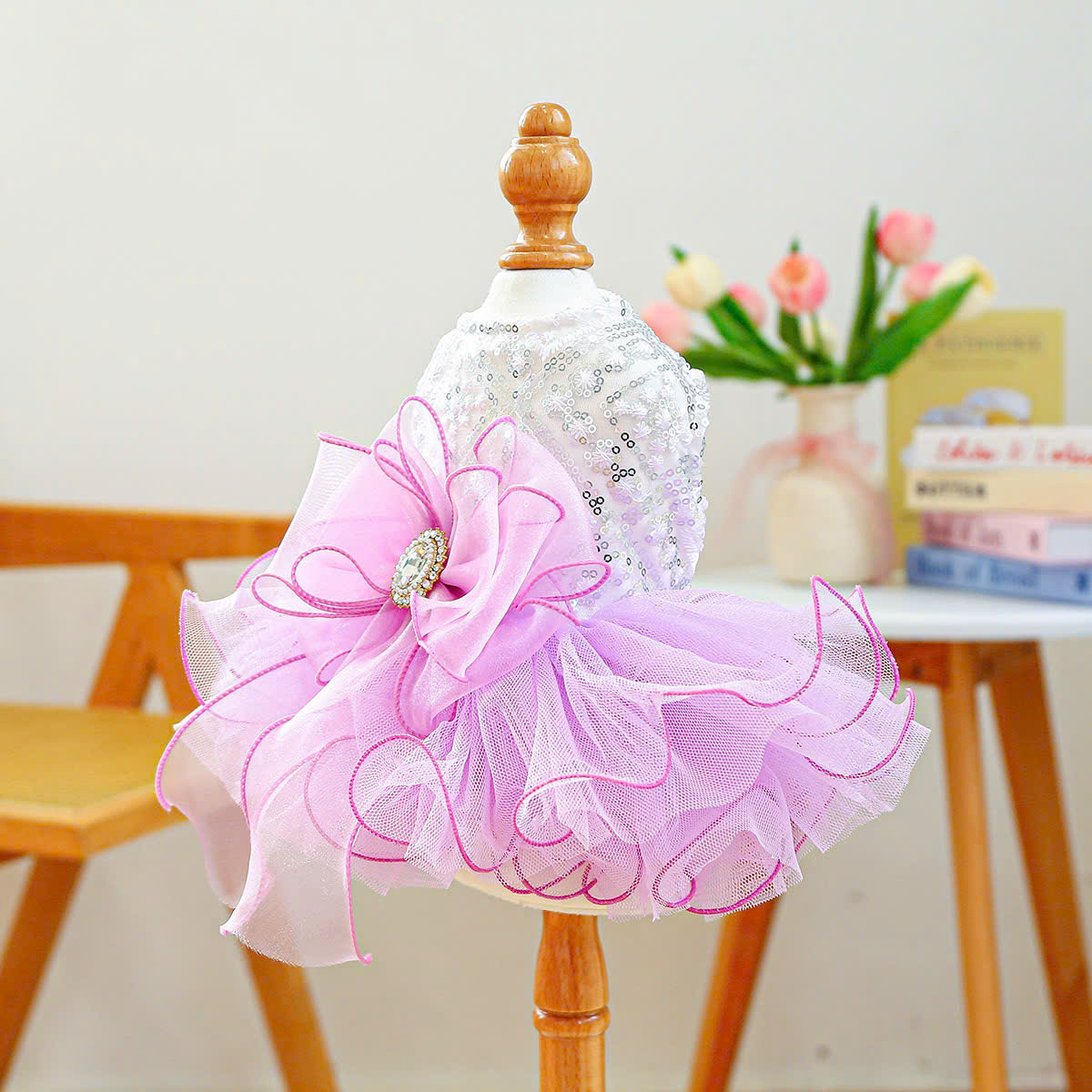 VÁY KIM SA XOÈ SIÊU SANG TRỌNG VÀ ĐẸP TỪ 0.5-9KG DÀNH CHO THÚ CƯNG CHÓ MÈO