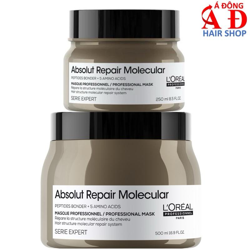 Dầu hấp ủ dưỡng tóc L'Oreal ARM Absolute Repair Molecular Mask siêu phục hồi cấp phân tử Peptides