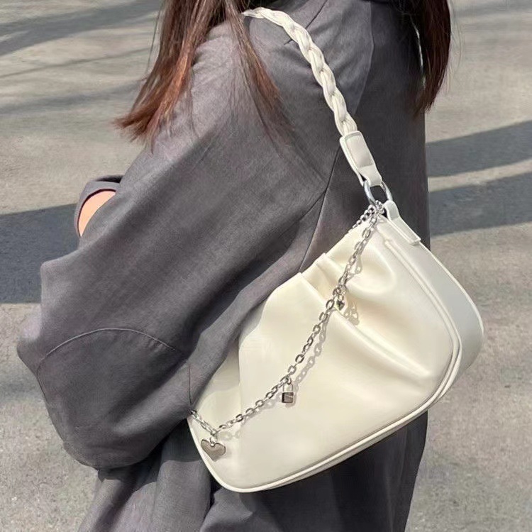 Túi Kẹp Nách Nữ Sang Chảnh Chất Da PU, Túi Xách Da Nữ Đeo Chéo Dây Xích, Túi Đeo Vai Nữ Mini Phong Cách Hàn Quốc - OTV213 - Ope Store