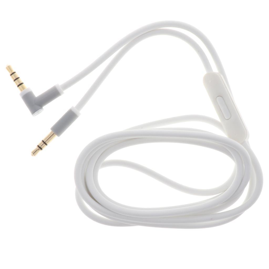 Slim 3.5mm Mini Stereo Jack Plug Audio Headphone Car Phones Aux Cable 1.5m#1