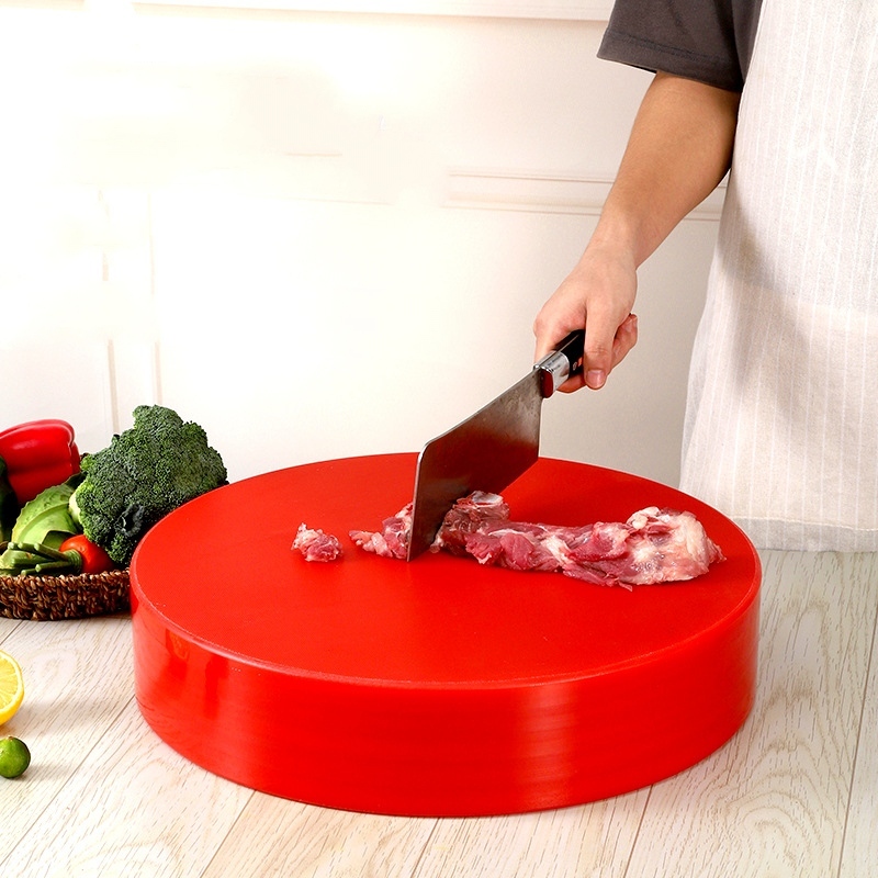 Thớt nhựa nhà hàng/khách sạn KTĐK 35 / 40 dày 5cm, Chất liệu PE nguyên khối Hàng Nhập Khẩu