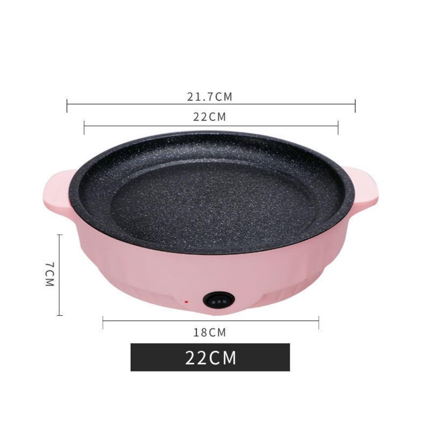 Bếp Nướng Điện Hàn Quốc Size 22cm 450W Chống Dính Tốt