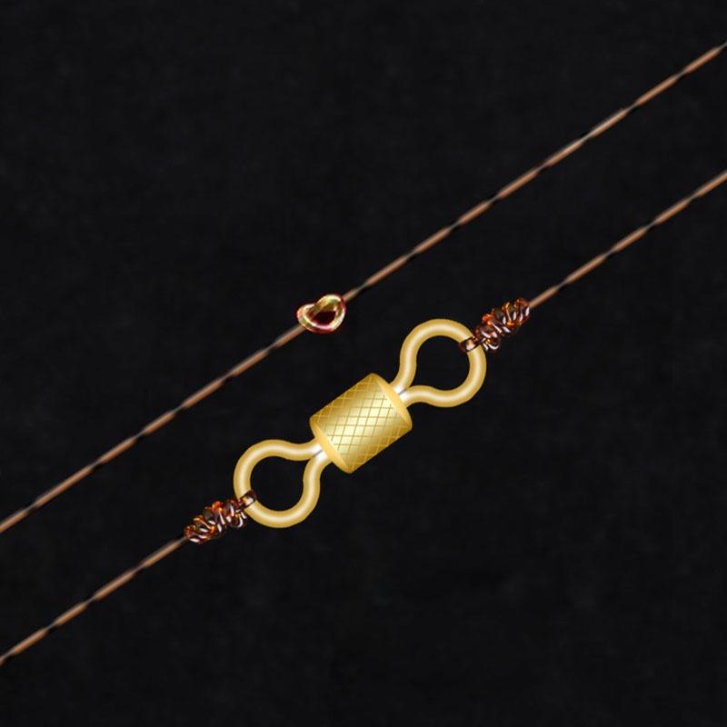 Cước câu cá 500m cao cấp Dây câu tàng hình X S trong line màu nâu vàng X5