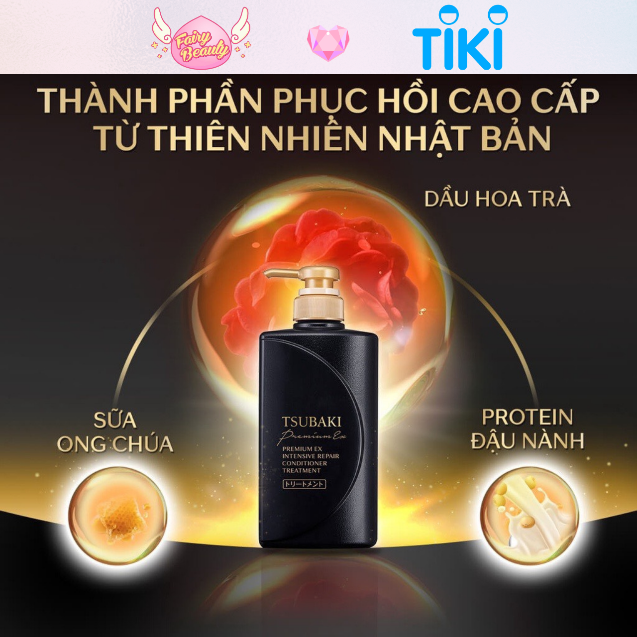 Dầu Xả ION Giúp Tái Tạo Cấu Trúc Tóc Và Phục Hồi Hư Tổn Chuyên Sâu Premium Ex 490ml