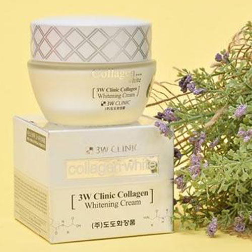 Kem dưỡng trắng da chống lão hóa Collagen 3W CLINIC COLLAGEN WHITEINING CREAM