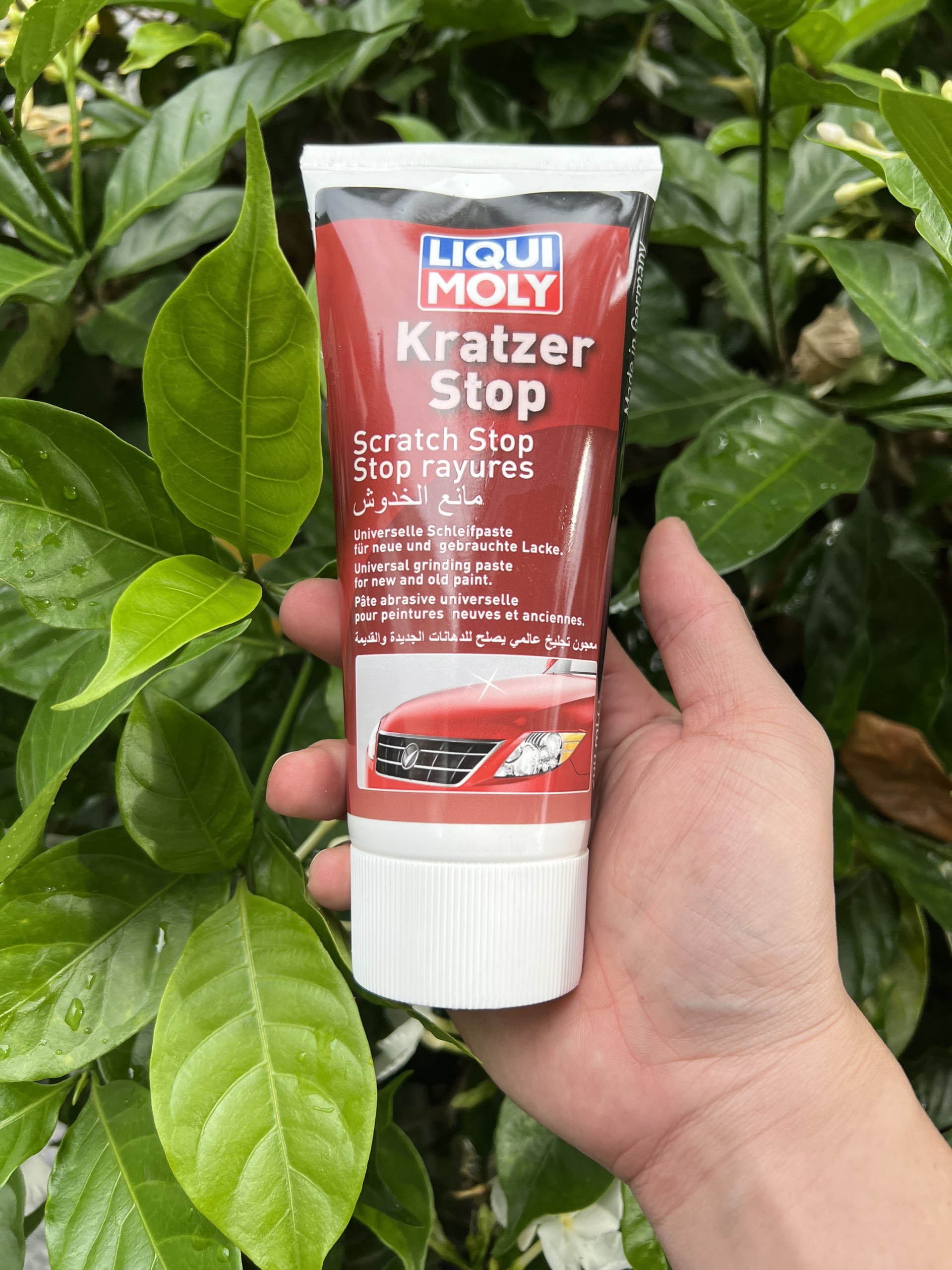 Kem Xóa Vết Xước Sơn Xe Máy, Xe Ô Tô | Bảo Vệ Sơn Xe Liqui Moly Kratzer Stop 2320 (200ml)