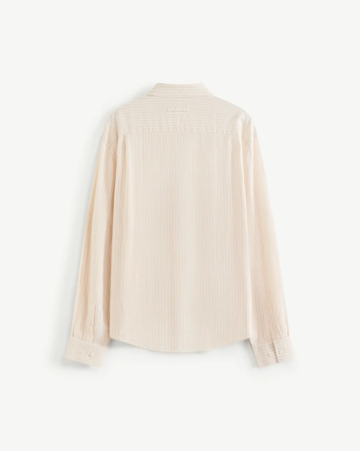 Áo sơ mi tay dài nam sọc linen Form Regular - ROUTINE 10S26SHL005