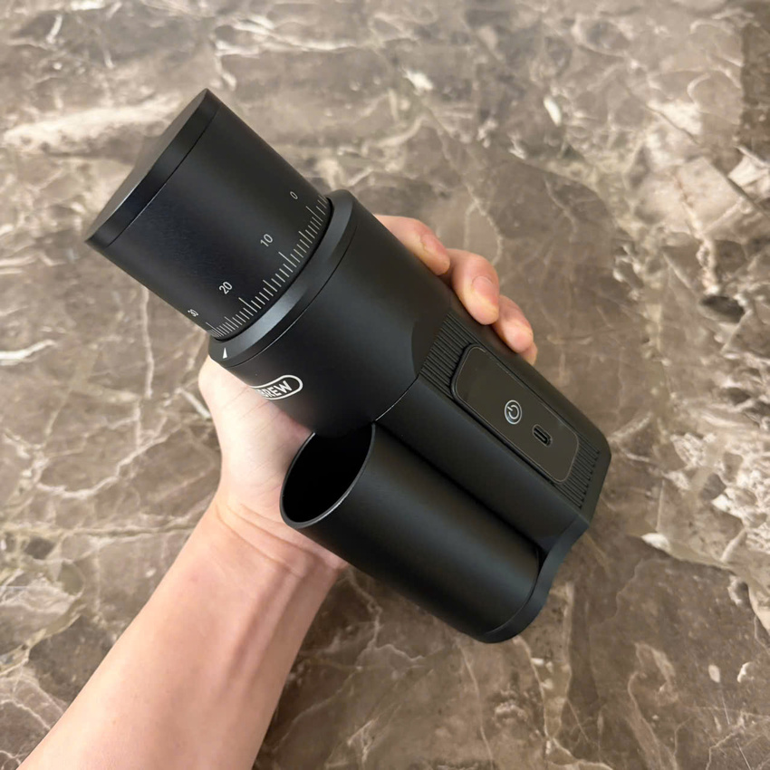 Máy xay hạt cà phê Espresso cầm tay, dùng pin thương hiệu Mỹ cao cấp HiBREW G5 MINI - Hàng chính hãng