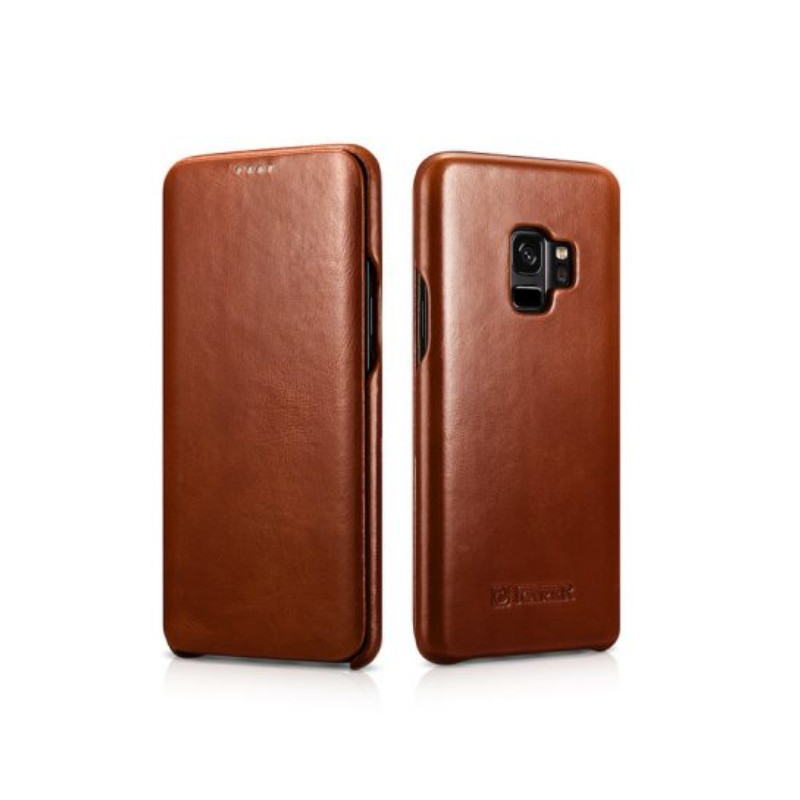 Bao da dành cho Samsung Galaxy S9 hàng hiệu iCarer - Hàng chính hãng