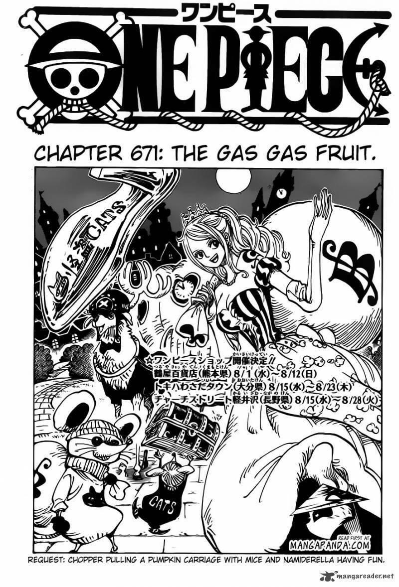 đảo hải tặc - one piece chapter 671 1