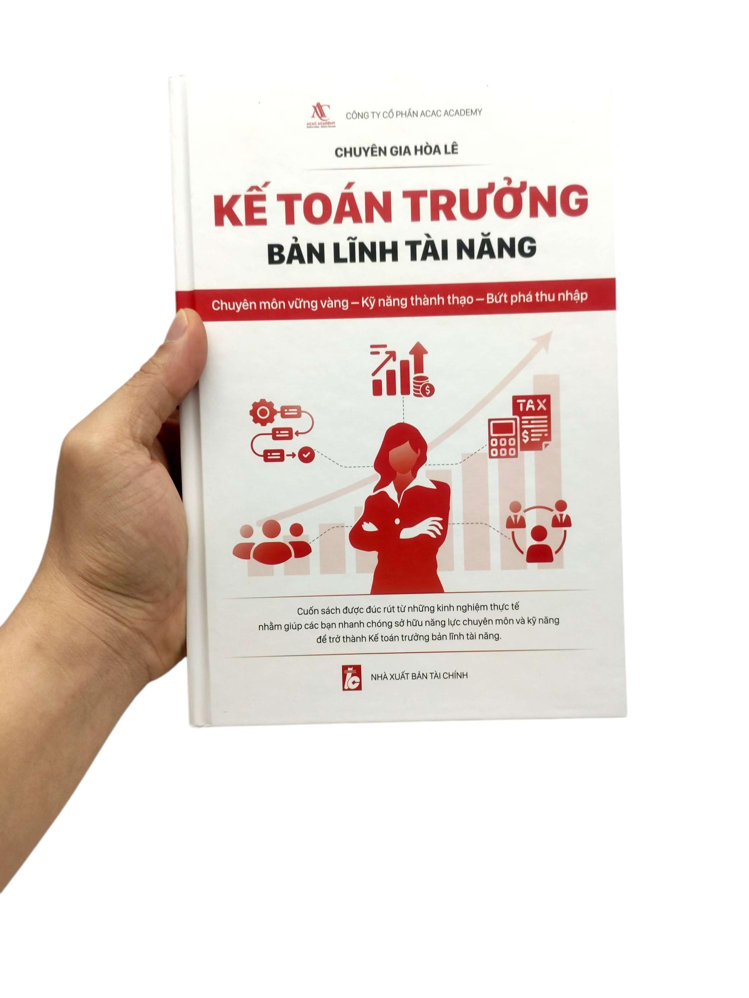 Sách - Kế Toán Trưởng - Bản Lĩnh Và Tài Năng - Bìa Cứng