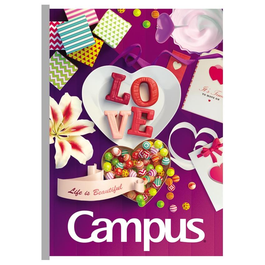 SALE SLL! Vở Kẻ Ngang Campus 120 trang Gift