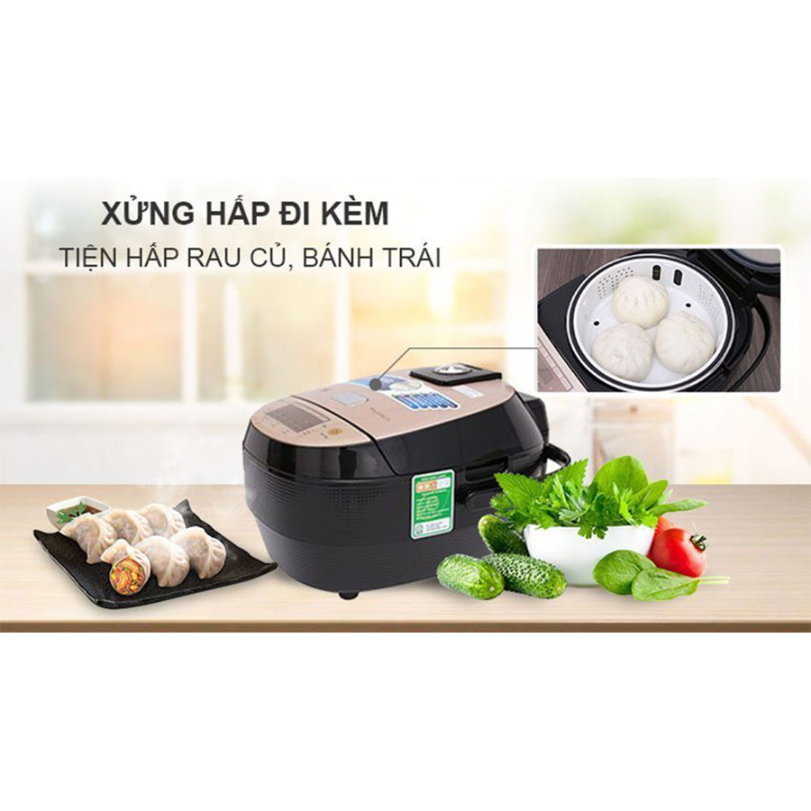 Nồi cơm điện tử cao tần Midea MB-HS4007 1.5L - Hàng Chính Hãng