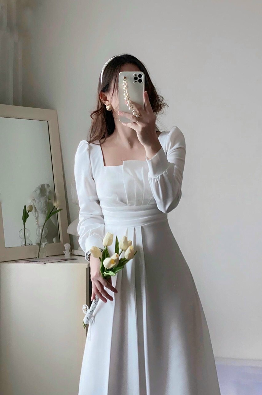 Đầm Tiểu Thư  Deni Dress