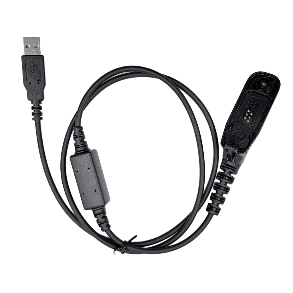 USB Program Programming Cable Adapter for APX-4000 DP-3600 Black