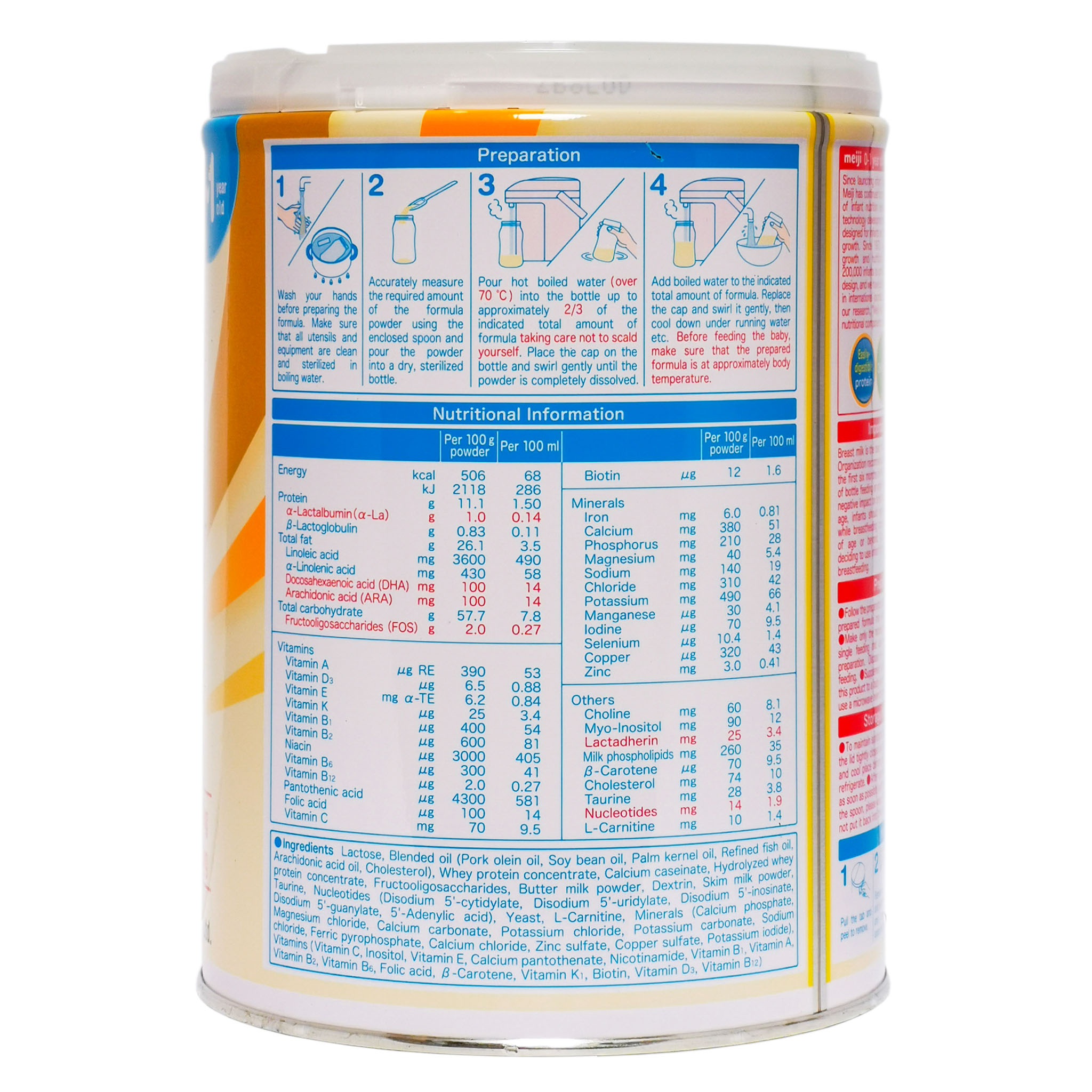 Sữa Bột Meiji 0-1 Infant Formula (800g)