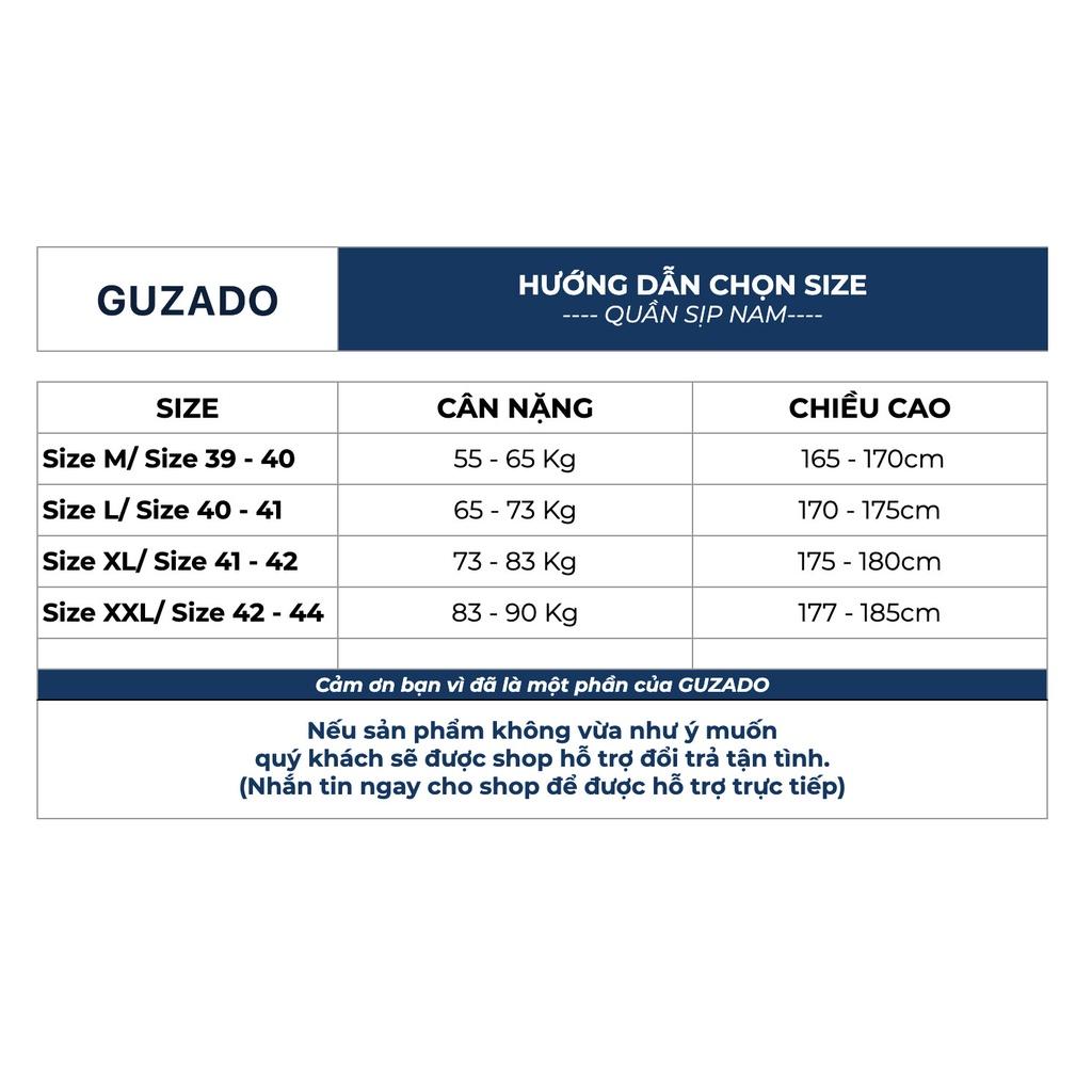 Quần sịp nam Guzado AC02 Cao Cấp,Chất Cotton Mềm Mịn,Kháng Khuẩn Cực Tốt