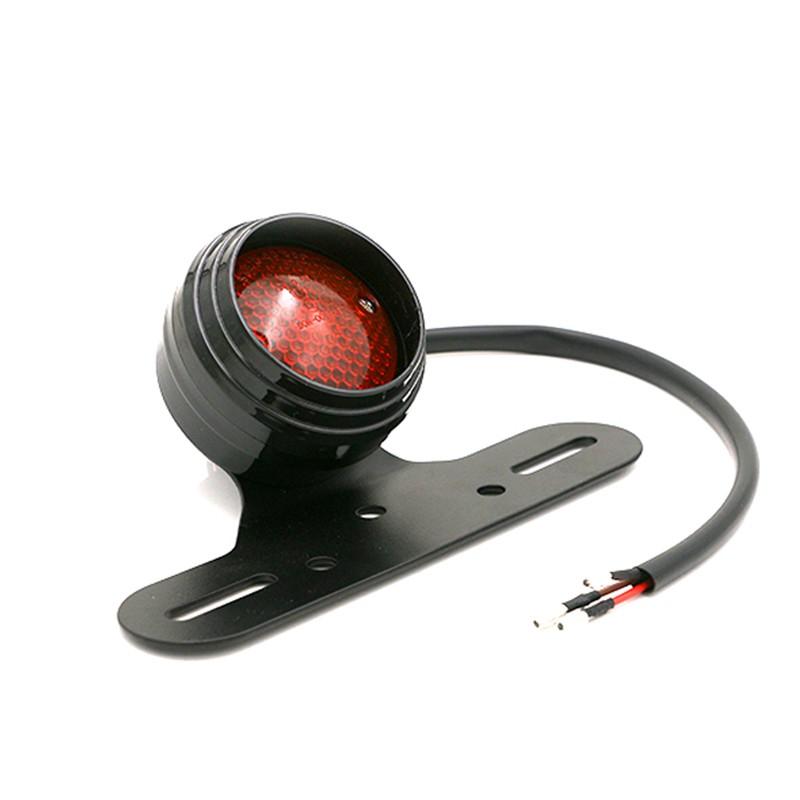 Đèn phanh xe máy 12V LED đỏ phong cách retro