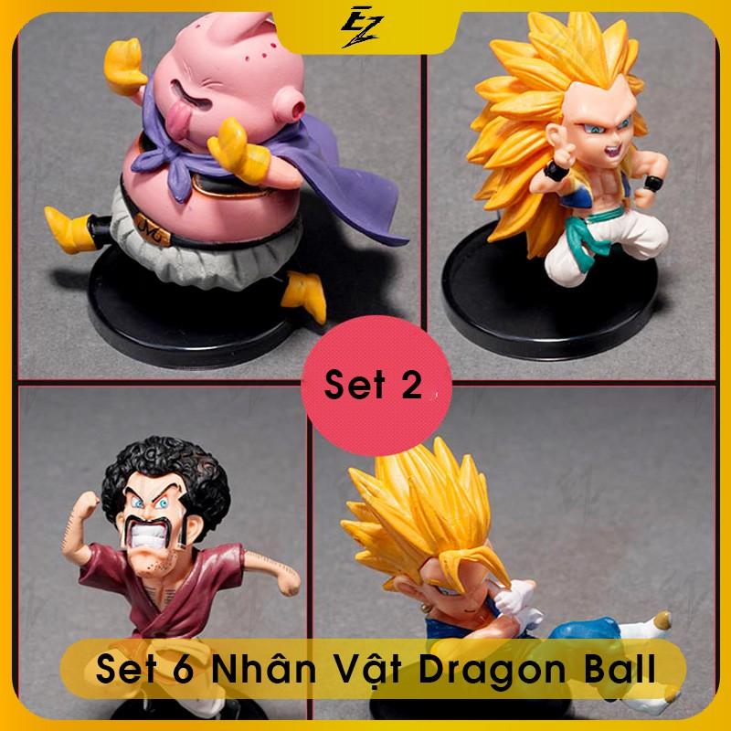 Mô Hình Dragon Ball - Set 6 Nhân Vật (Bộ 2)