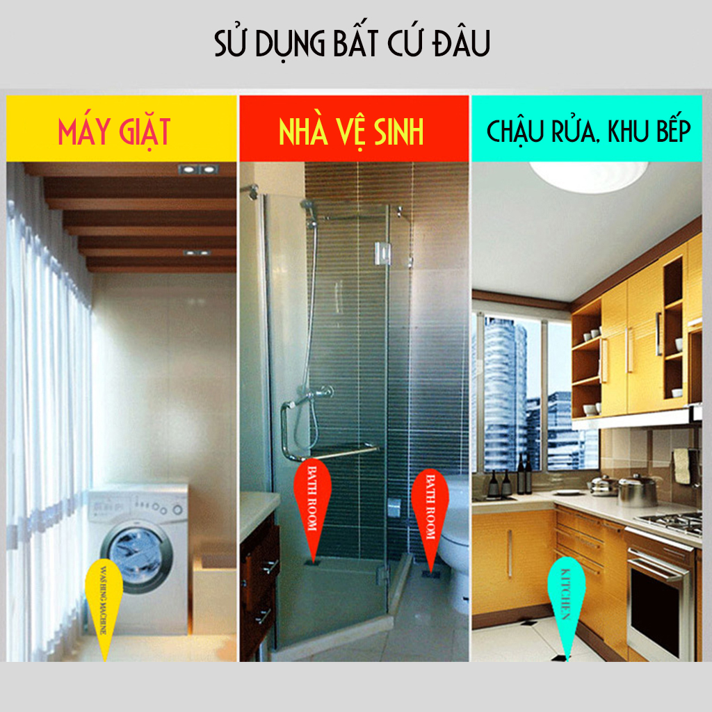 Silicone thoát sàn chống mùi, ngăn côn trùng vi khuẩn chui lên lắp thoát sàn Nhà tắm, ống xả nước máy giặt, chậu rửa mặt - Phiên bản nâng cấp thế hệ 2 - Model S121 - Xuất xứ: Hàn Quốc