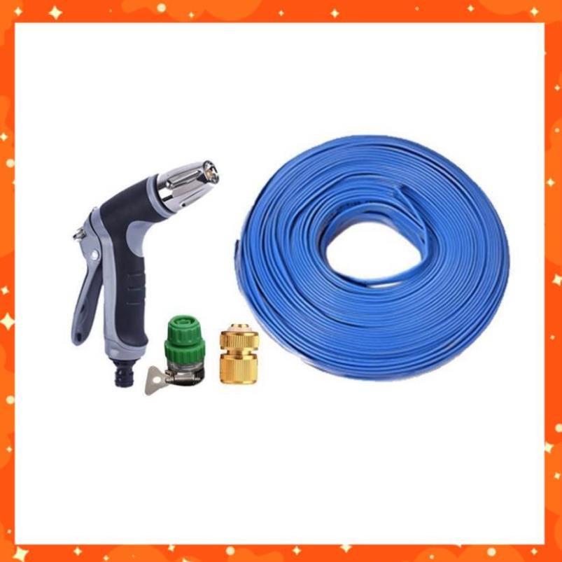 Bộ dây vòi xịt nước rửa xe,tưới cây tăng áp 3 lần 3-5m 206817