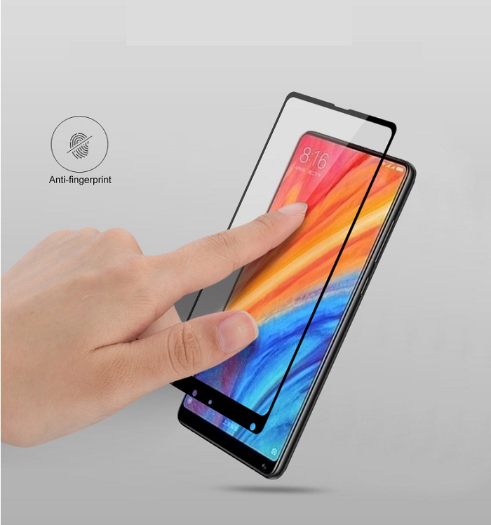 Dán kính cường lực full 5D tràn màn hình dành cho Xiaomi Mi Mix 2s phủ màu