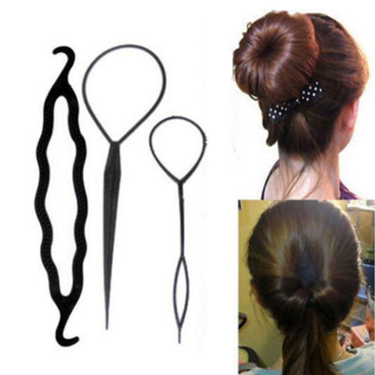 Mua Hair Bun Donut Magic Hair Clip Styling Accessory Maker Tool Pads Sponge Mua Hair Bun Donut Magic Hair Clip Styling Accessory Maker Tool Pads Sponge