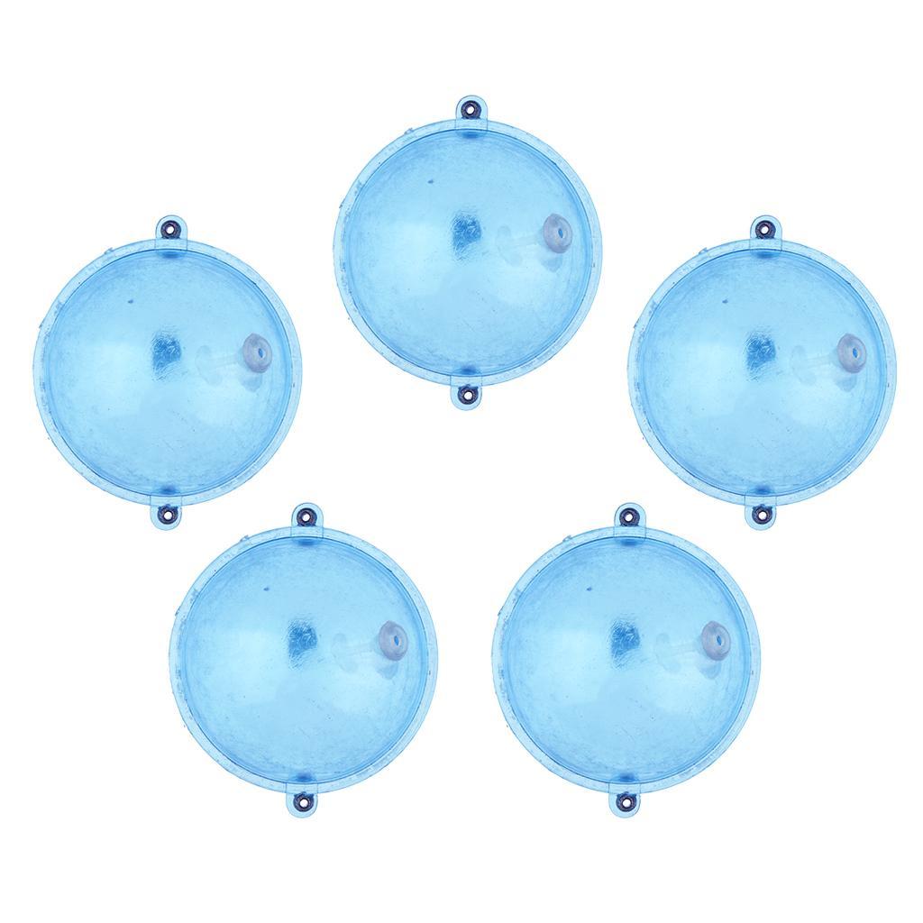 S + 5x L Round Fishing Bobber Water Bubble Buoy Floats Air-lock Tackle Tool