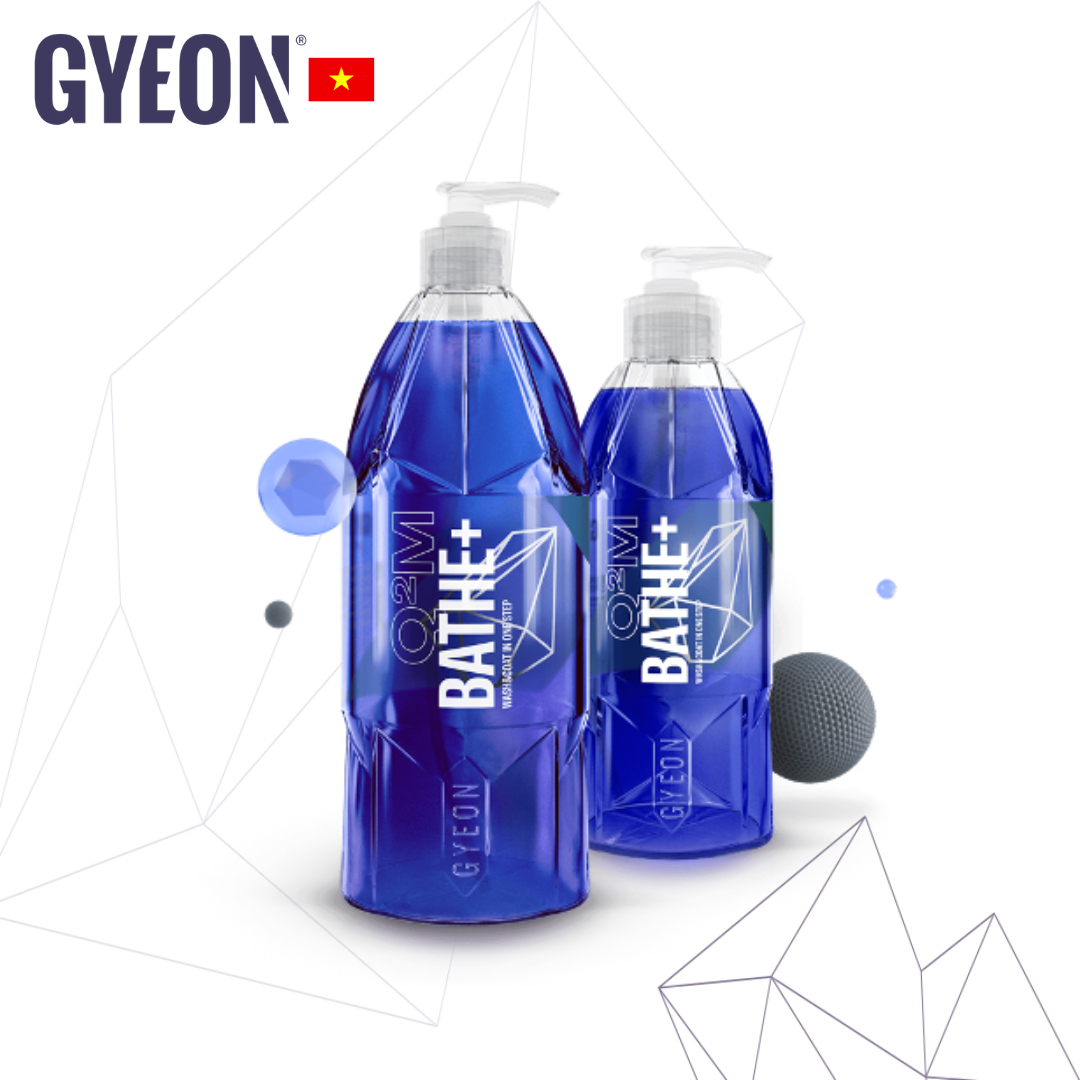GYEON Q2M Bathe+ - Xà phòng rửa xe có hiệu ứng lá sen