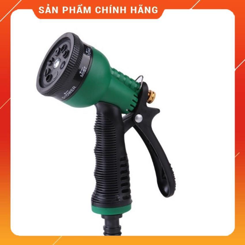 Vòi xịt rửa xe,Vòi phun nước tưới cây tăng áp thông minh 8 chế độ 815621-1