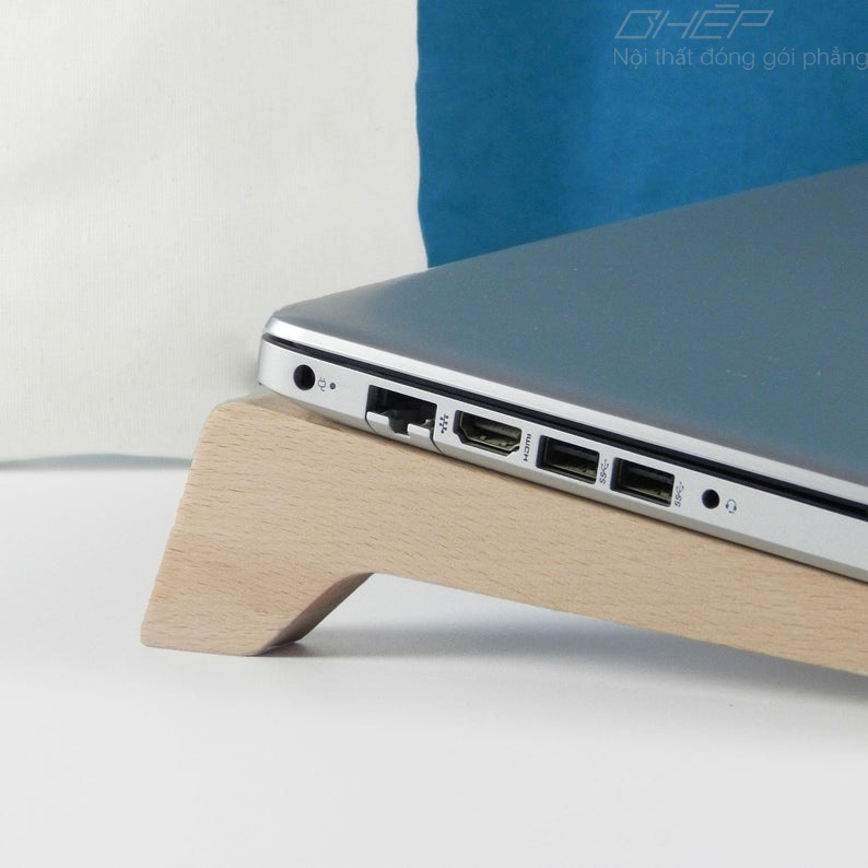 Giá Đỡ Laptop FAS.SUG/ Giá đỡ Laptop Gỗ / Kệ Macbook / Giá Đỡ cho máy tính 13 - 17 inch +