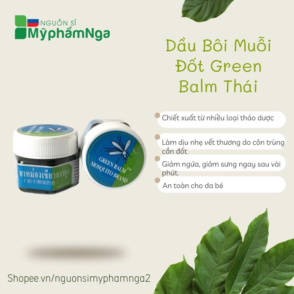 Dầu Bôi Muỗi Đốt Green Balm Thái Lan
