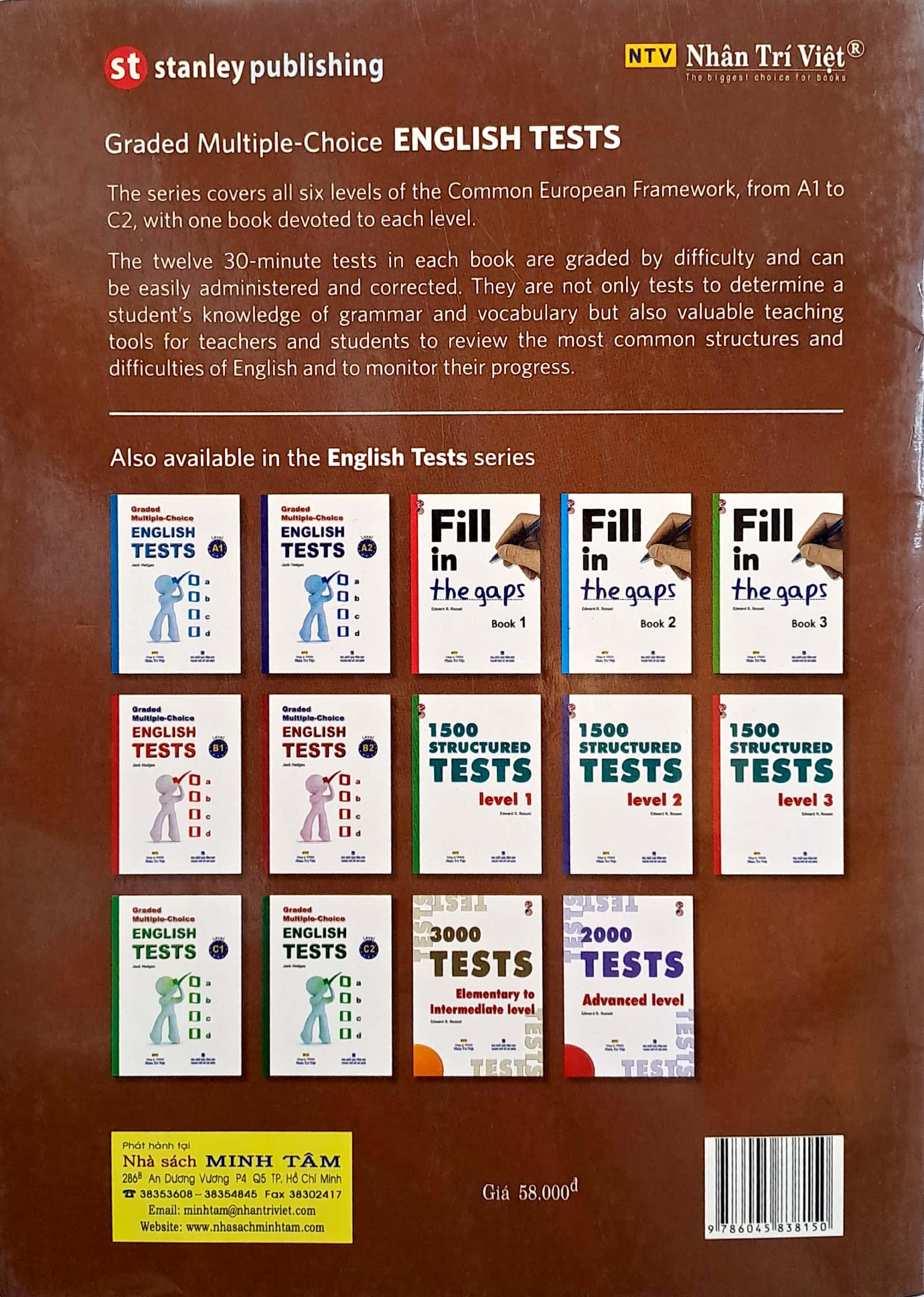 Sách Graded Multiple - Choice English Test Level B1( Không CD)