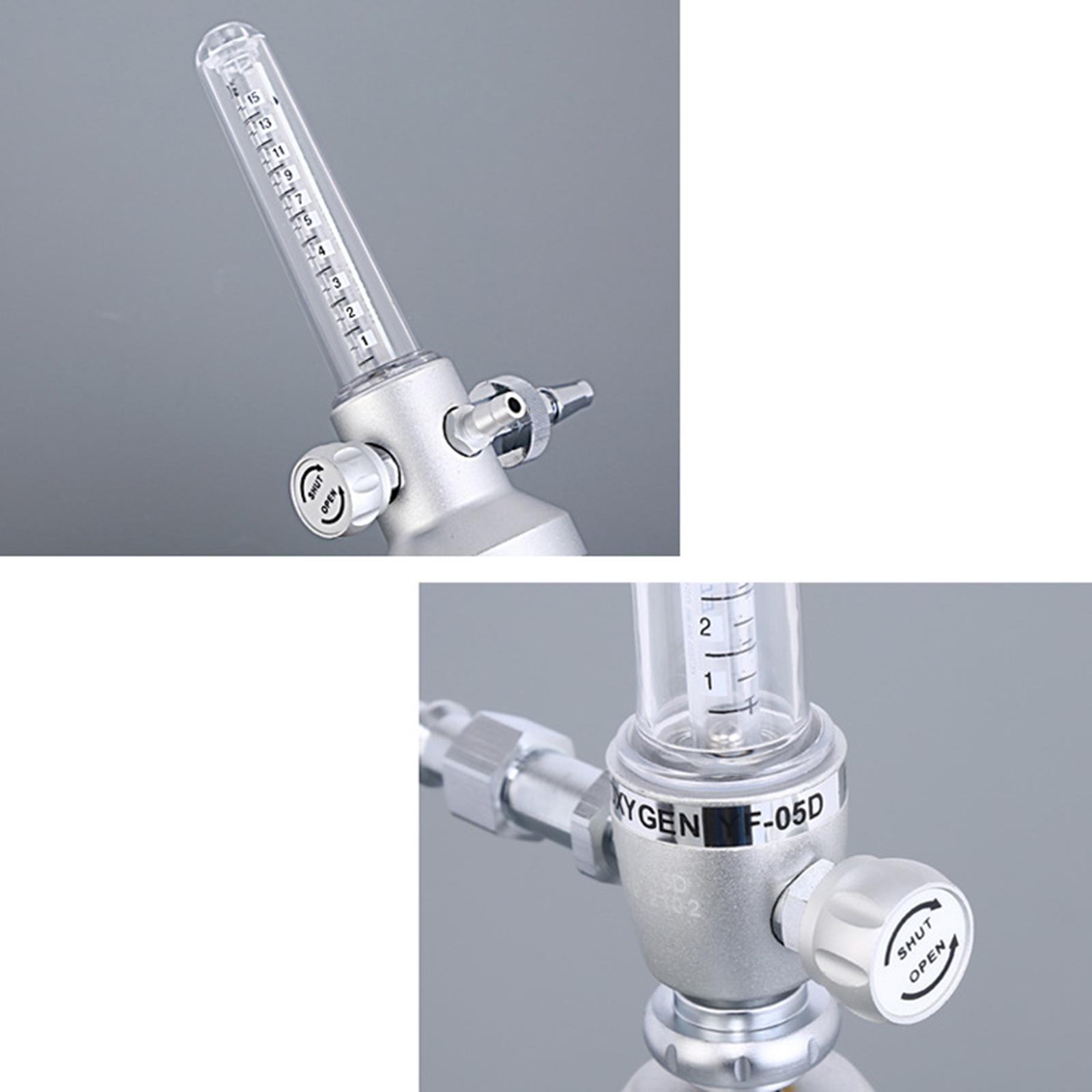 O2 Flow Meter Absorber Inhalator Pressure Gauge Pressure Reducing Regulator