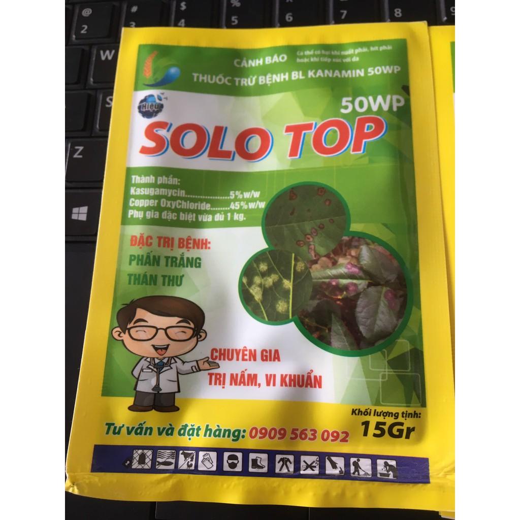 Đặt trị phấn trắng thán thư trên hoa hồng SOLO TOP