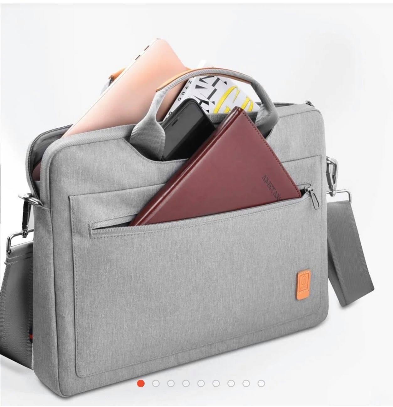 Túi Đeo Wiwu Pioneer Handle Bag Dành Cho Laptop, Ultrabook Chất Liệu Vải Cao Cấp, Độ Bền Cao - Hàng Chính Hãng