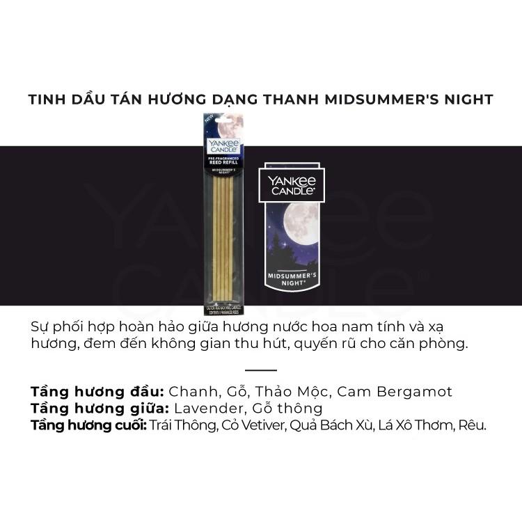 Tinh dầu tán hương dạng thanh Yankee Candle - Midsummer's Night