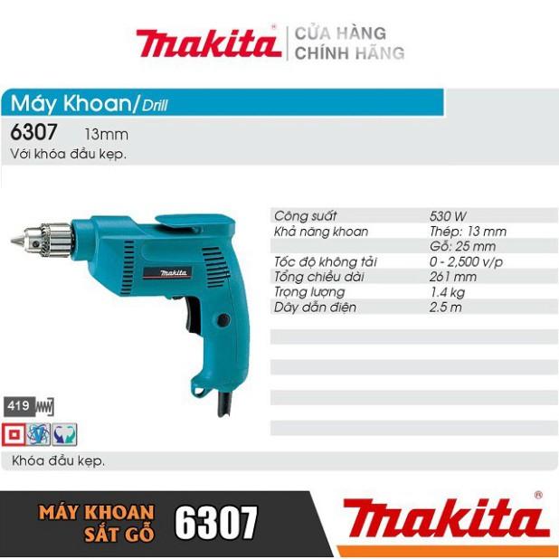 Máy Khoan Makita 6307 - Hàng chính hãng