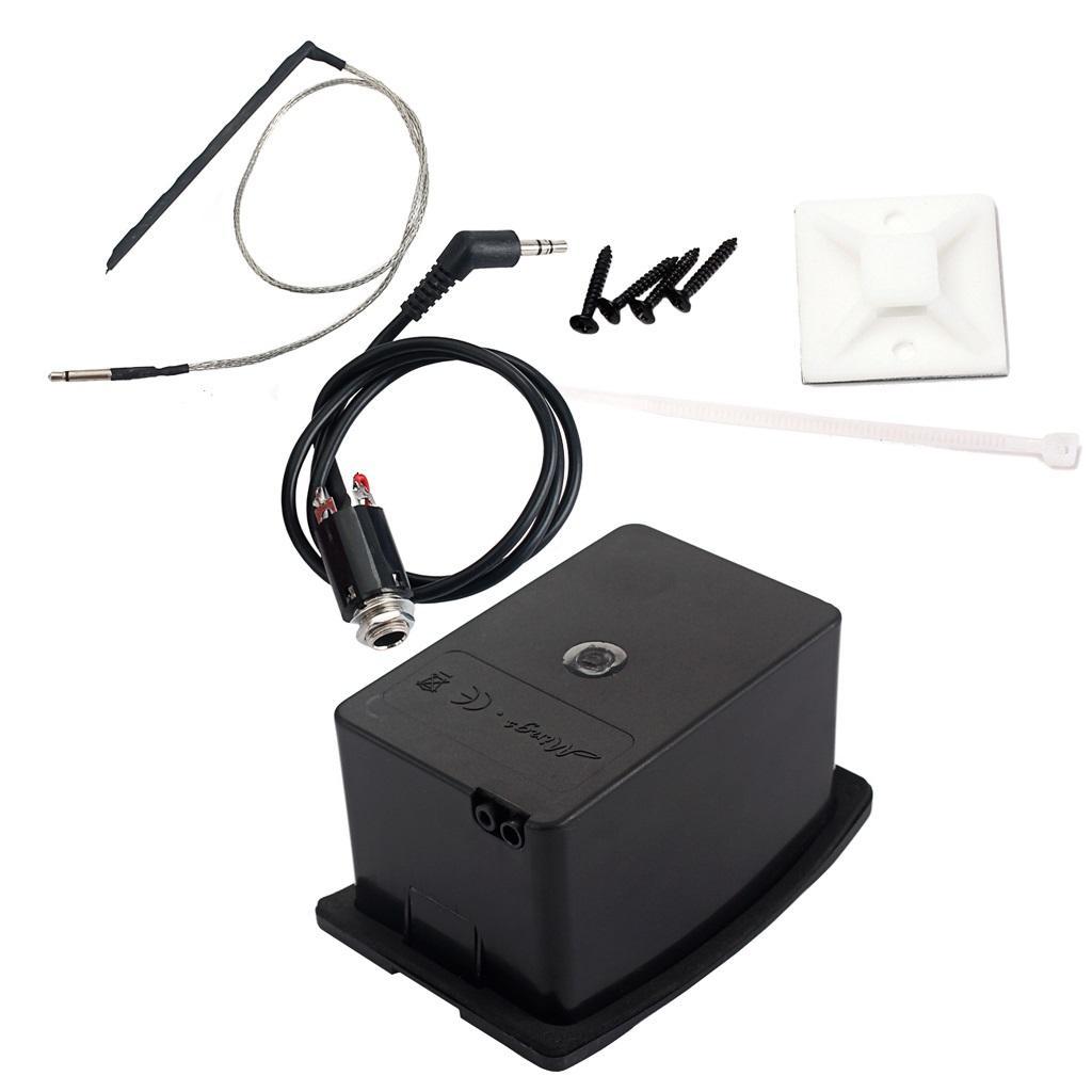 Acoustic Guitar 5-Band EQ Equalizer Guitar Preamp Piezo Pickup 12dB