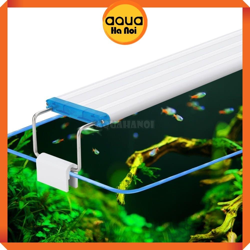 Đèn LED gác thành hồ cá cảnh thủy sinh - 6 hàng bóng - siêu sáng trắng - dài 20/30/40/50/60 cm