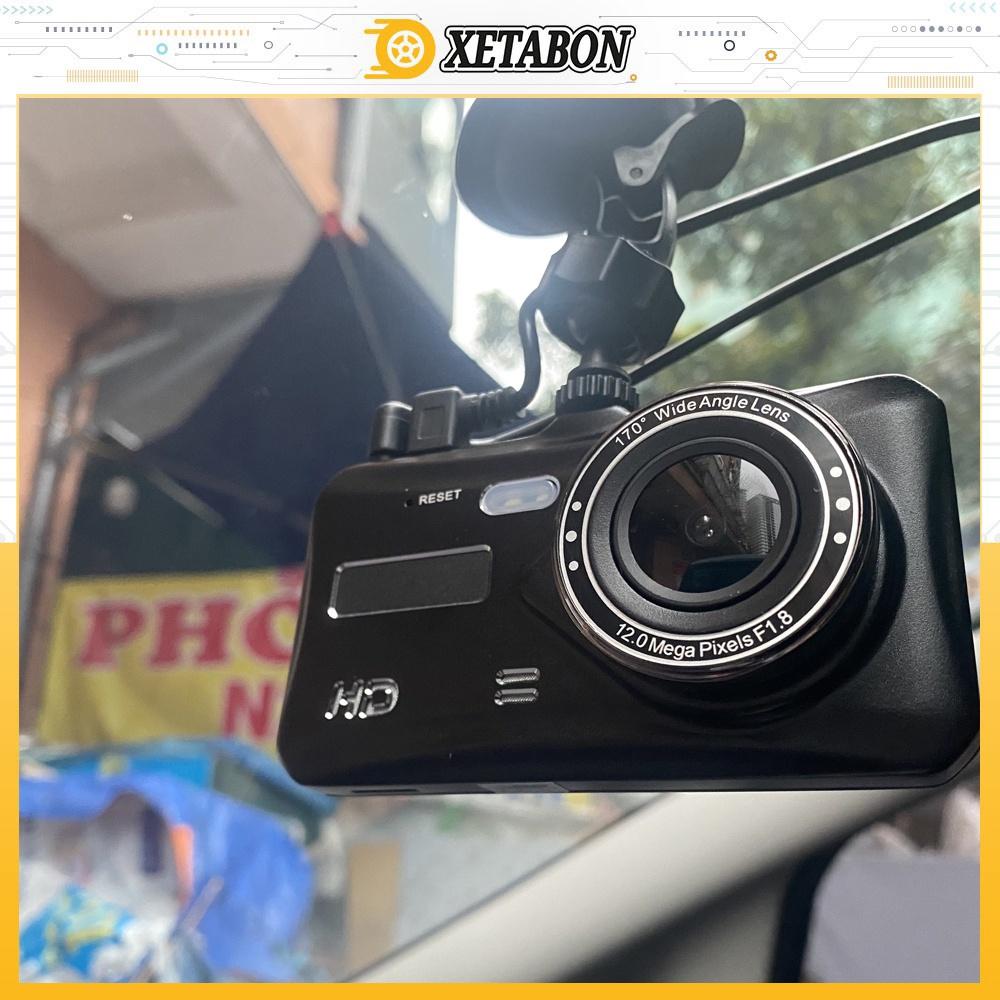 Camera hành trình ô tô K4 XETABON Full HD có màn hình cảm ứng, góc quay rộng, ghi hành trình rõ nét Bảo hành 12 Tháng