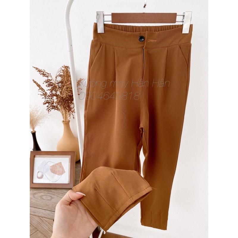 Quần baggy công sở chun sau