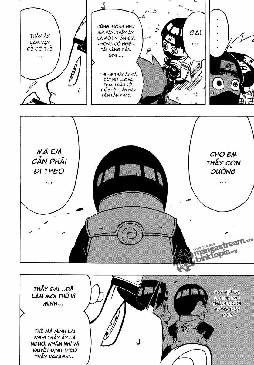 cửu vĩ hồ ly ngoại truyện rock lee chapter 4 18