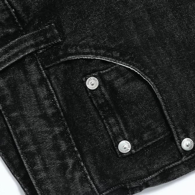 Quần Jeans Trơn CEFFYLO Cao Cấp Dáng Trơn Form Slimfit Asia Ôm Vừa Cơ Thể